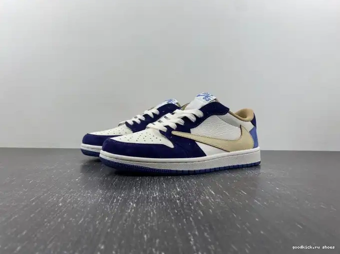 SCOTT TRAVIS AIR X JORDAN 1 CUSTOM DM7866-808 0506